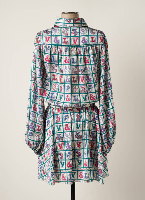 Robe courte vert VICTORIO & LUCCHINO pour femme