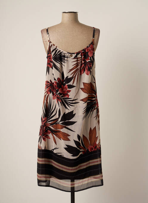 Robe mi-longue beige LE PETIT BAIGNEUR femme