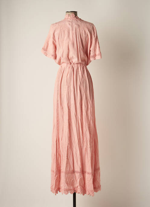 Robe longue rose GUESS pour femme