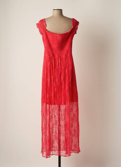 Robe longue rose GUESS pour femme