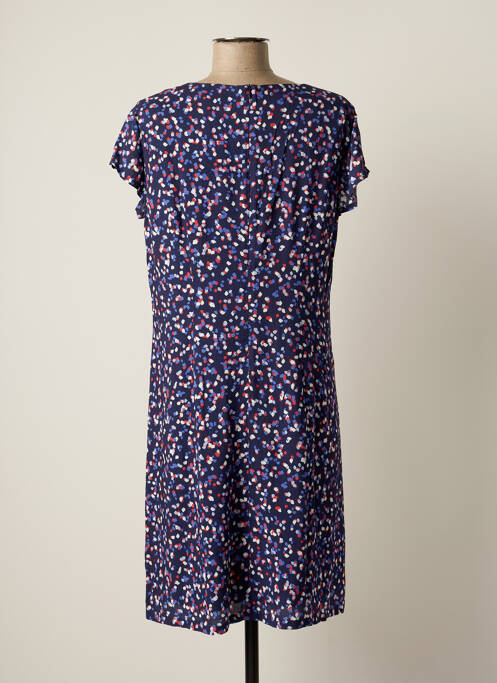 Robe mi-longue bleu PAUSE CAFE pour femme