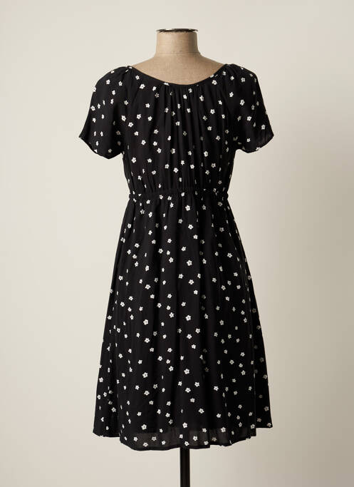 Robe mi-longue noir POMKIN pour femme