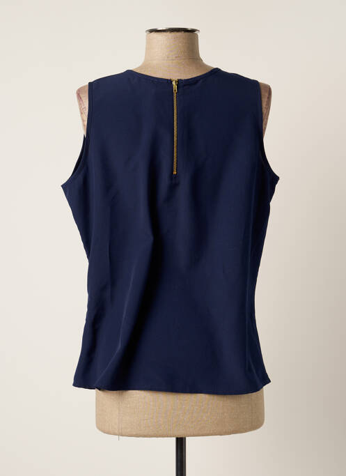 Top bleu PAUSE CAFE pour femme