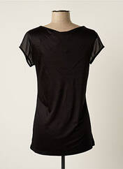 T-shirt noir PAUSE CAFE pour femme seconde vue