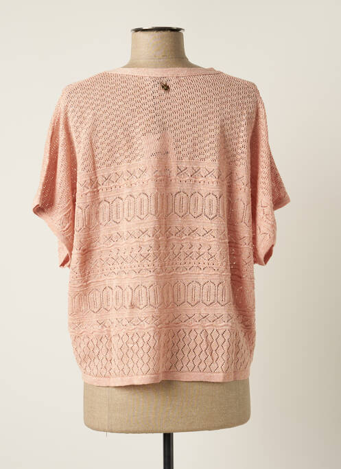 Gilet manches courtes rose LE PETIT BAIGNEUR pour femme