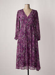 Robe longue violet SALSA pour femme seconde vue