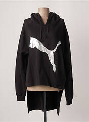 Sweat-shirt à capuche noir THE KOOPLES X PUMA pour femme seconde vue