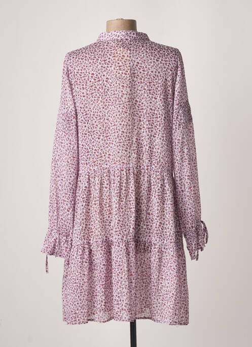 Robe courte violet SALSA pour femme