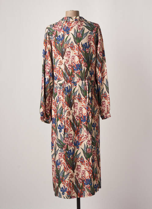 Robe mi-longue beige LE PETIT BAIGNEUR pour femme