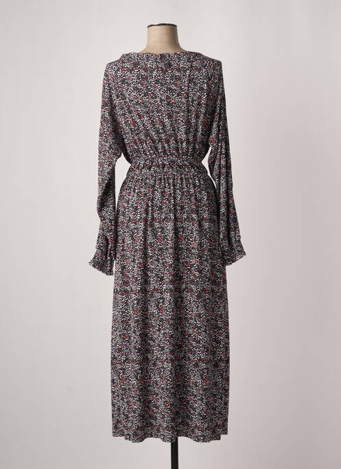 Robe mi-longue gris SALSA pour femme