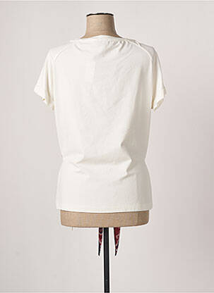 Top manches courtes manches courtes beige PAUSE CAFE femme