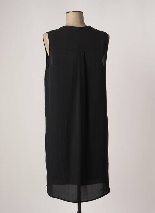 Robe mi-longue noir PAUSE CAFE pour femme