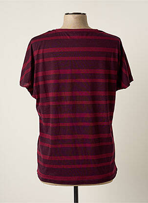 T-shirt stretch manches courtes rouge SPORT BY STOOKER femme