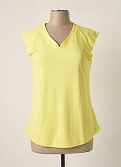 T-shirt jaune SPORT BY STOOKER pour femme seconde vue