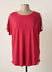T-shirt rose SPORT BY STOOKER pour femme seconde vue
