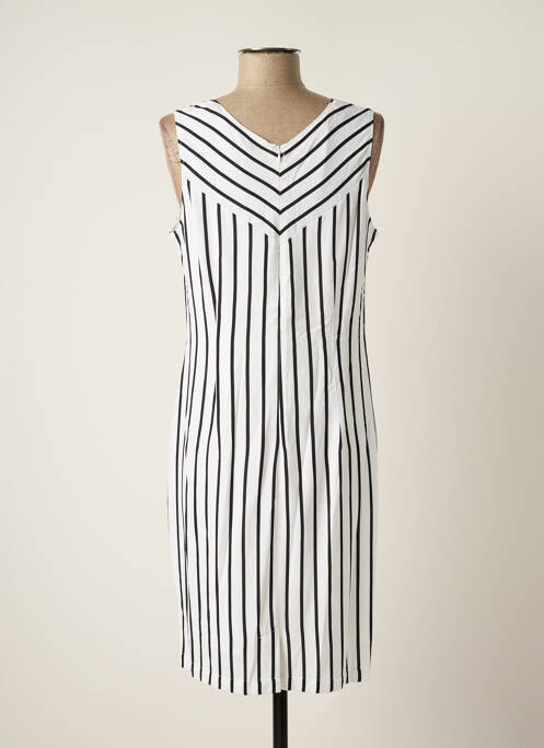 Robe mi-longue sans manche sans manche noir PAUSE CAFE femme