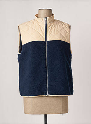 Veste casual coupe droite bleu LAAGAM homme