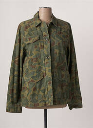 Veste casual col rond vert G STAR femme