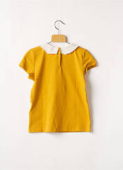 T-shirt jaune SERGENT MAJOR pour fille seconde vue