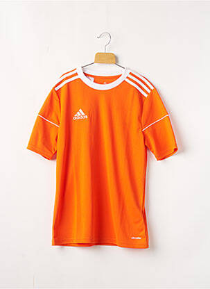 T-shirt orange ADIDAS pour garçon