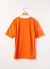T-shirt orange ADIDAS pour garçon seconde vue