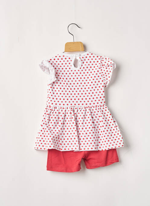 Ensemble short rouge NAF NAF pour fille