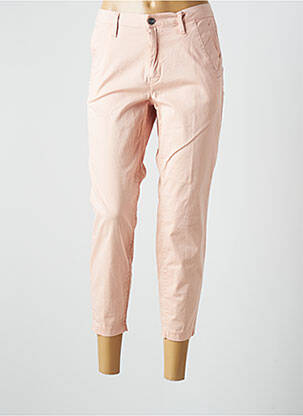 Pantalon 7/8 tissage popeline taille normale rose G STAR femme