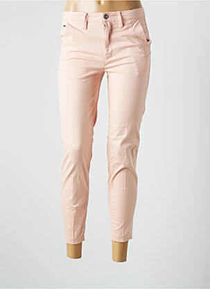 Pantalon 7/8 tissage popeline taille normale rose G STAR femme