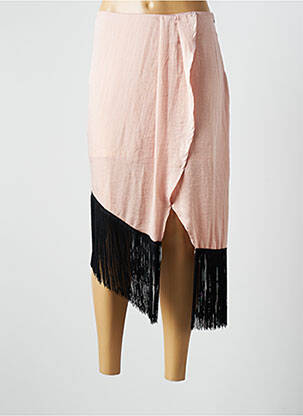 Jupe longue doublure rose LAAGAM femme