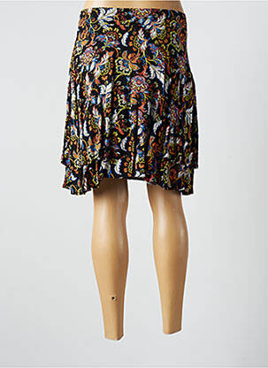 Jupe mi-longue taille normale noir YEZZ femme
