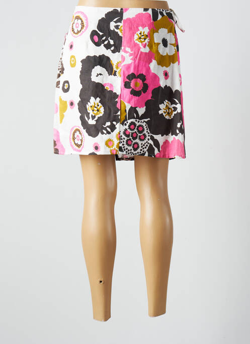 Mini-jupe rose LAAGAM pour femme