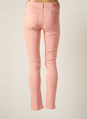 Pantalon slim tissage popeline taille normale rose LE PETIT BAIGNEUR femme