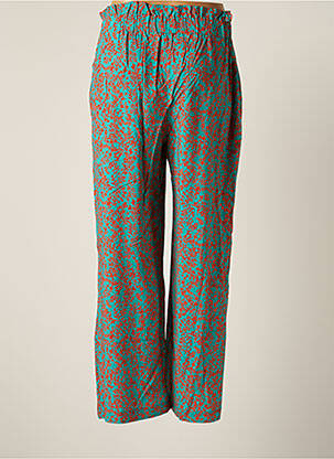Pantalon large tissage popeline taille normale orange LE PETIT BAIGNEUR femme