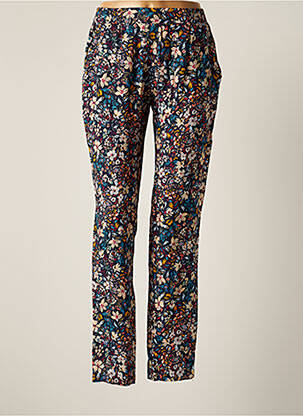 Pantalon slim taille élastique taille normale bleu LE PETIT BAIGNEUR femme