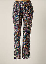 Pantalon slim taille élastique taille normale bleu LE PETIT BAIGNEUR femme
