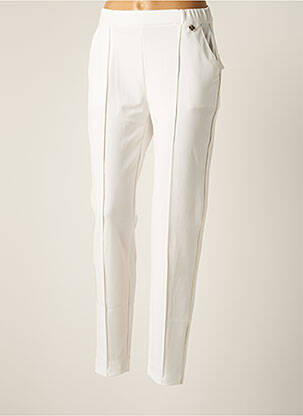 Pantalon slim taille élastique taille normale beige LE PETIT BAIGNEUR femme