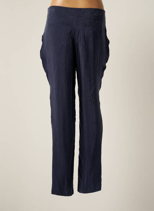 Pantalon chino bleu PAUSE CAFE pour femme