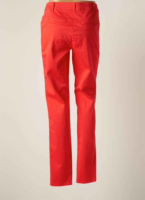 Pantalon slim rouge PAUSE CAFE pour femme
