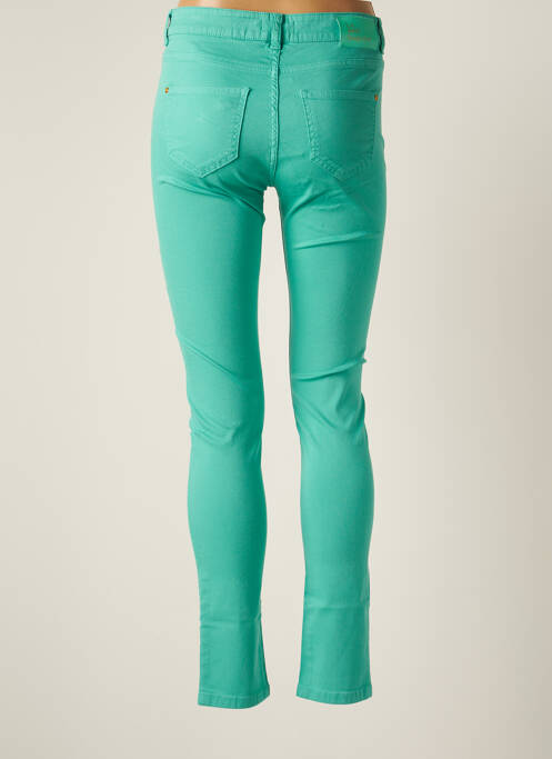 Pantalon slim vert LE PETIT BAIGNEUR pour femme