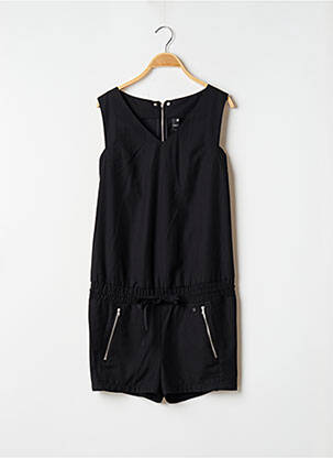Combishort poches sans manche noir G STAR femme