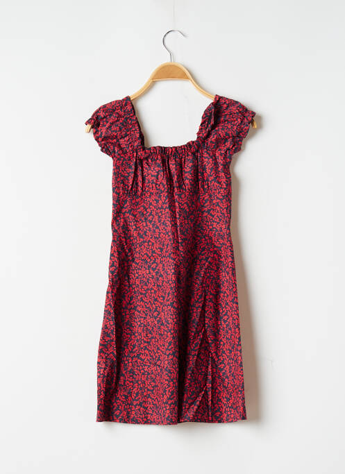 Robe courte bleu LAAGAM pour femme