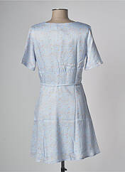 Robe courte bleu LAAGAM pour femme seconde vue