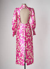 Robe longue rose LAAGAM pour femme seconde vue