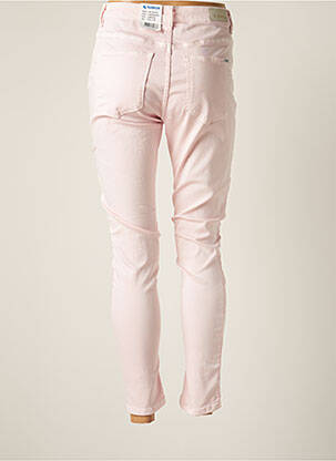 Jeans coupe slim slim taille basse rose GARCIA femme