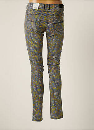Pantalon slim taille basse taille basse bleu GARCIA femme
