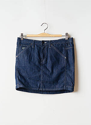 Mini-jupe taille normale bleu G STAR femme