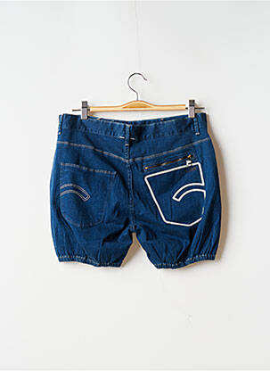 Short fermeture zippée sous rabat boutonné taille normale bleu G STAR femme