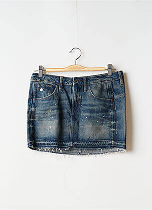 Mini-jupe délavé bleu G STAR femme