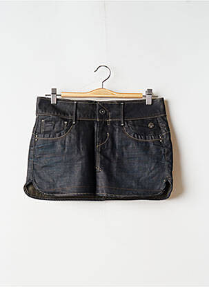 Mini-jupe taille basse noir G STAR femme