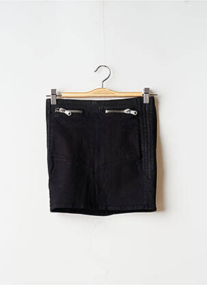 Jupe mi-longue coupe droite noir G STAR femme